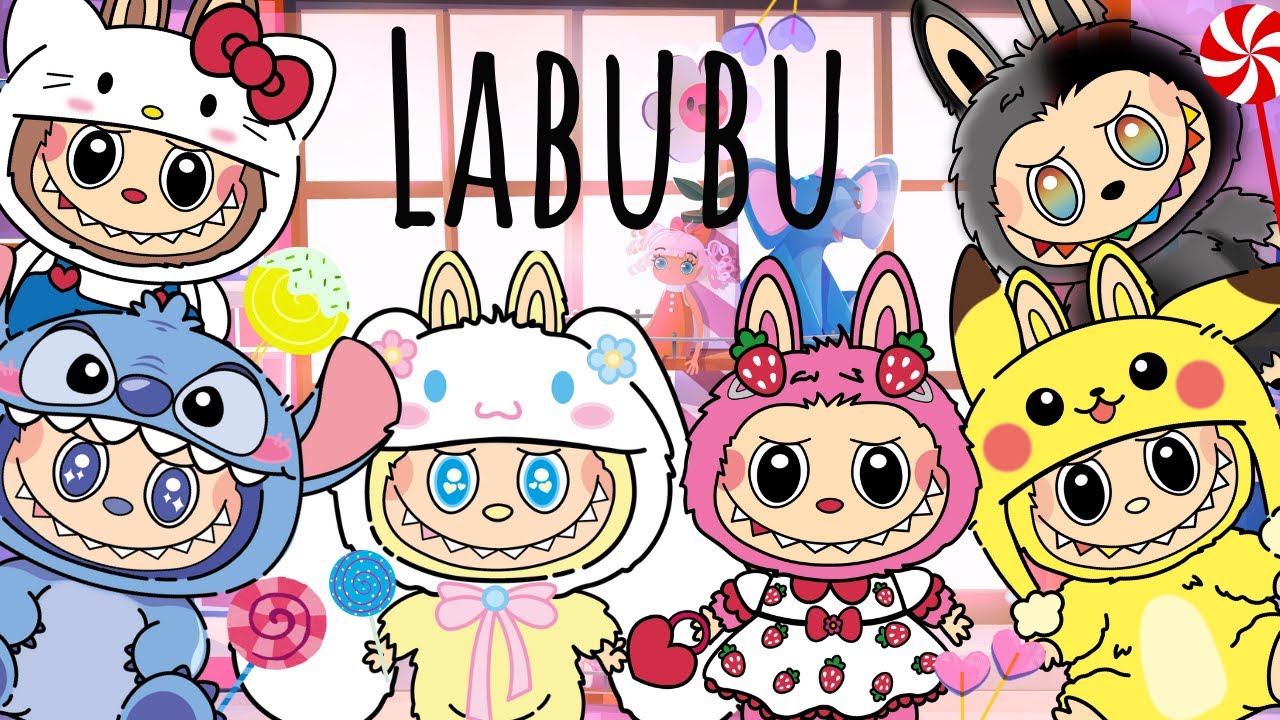 🌈Nauč se kreslit všechny Labubu 🖍️