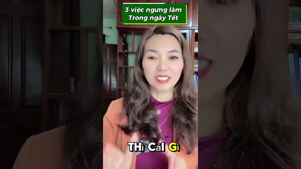 3 VIỆC NGƯNG LÀM ĐẦU NĂM CẢ NĂM MAY MẮN 