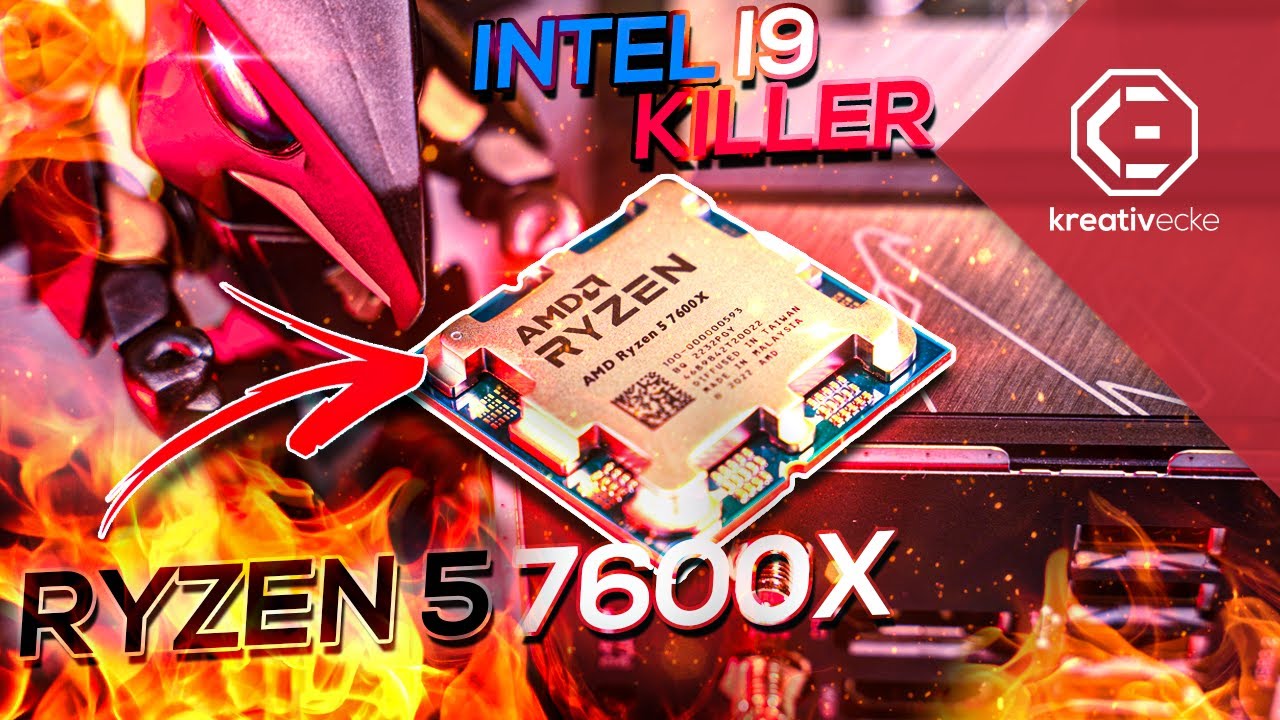 350 Euro INTEL i9 KILLER: KLEINER AMD Prozessor ZERSTÖRT INTEL CORE i9 12900K! AMD Ryzen 5 7600x