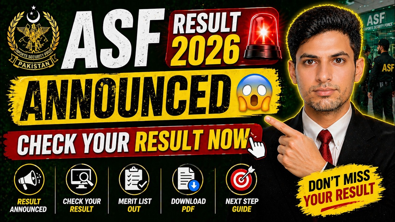 ASF Result 2026 Announced 😱 | Check Your Result Now