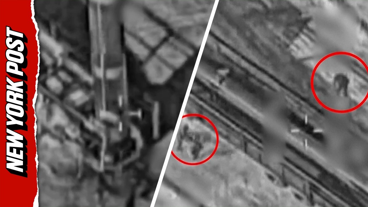 Israeli Military Releases Video Showing Strikes on Iran