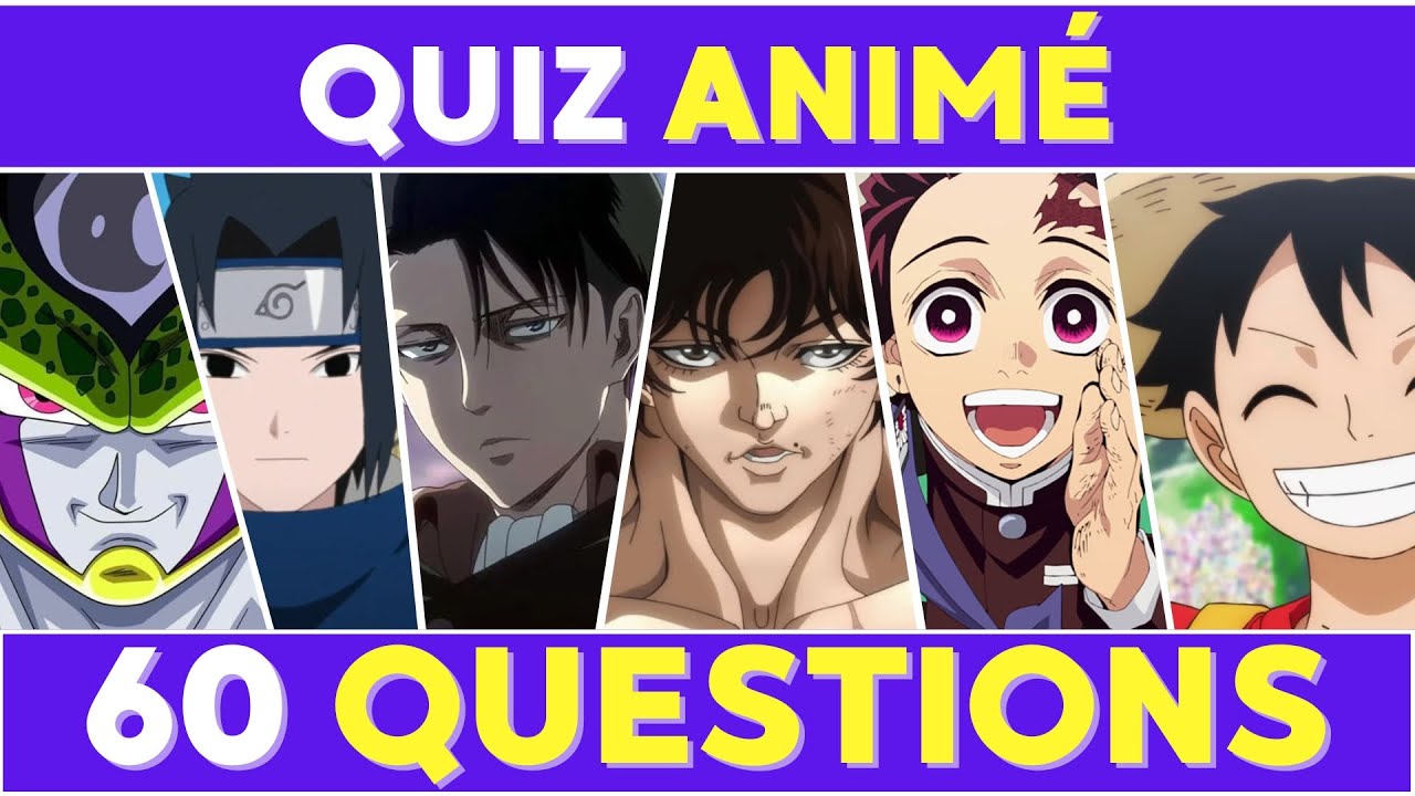 🔥 60 PERSONNAGES D'ANIMÉ À DEVINER : ES-TU UN VRAI OTAKU ? !💥🥷