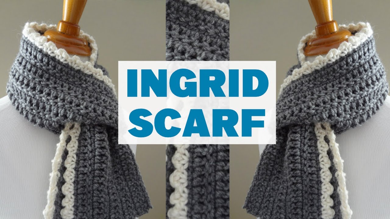 How to Crochet the Ingrid Scarf