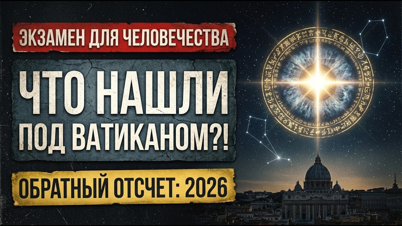 ВАТИКАН: &laquo;ПЕРЕХОД НАЧАЛСЯ&raquo;. Что на самом деле происходит в феврале 2026?