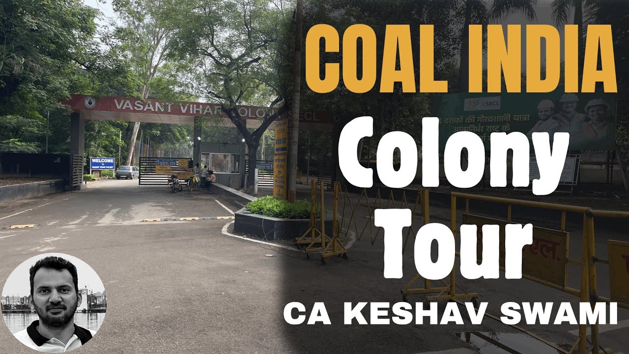 Coal India Colony Tour | Management Trainee Quarters | Sarkari Colony | Government Officers Colony 
