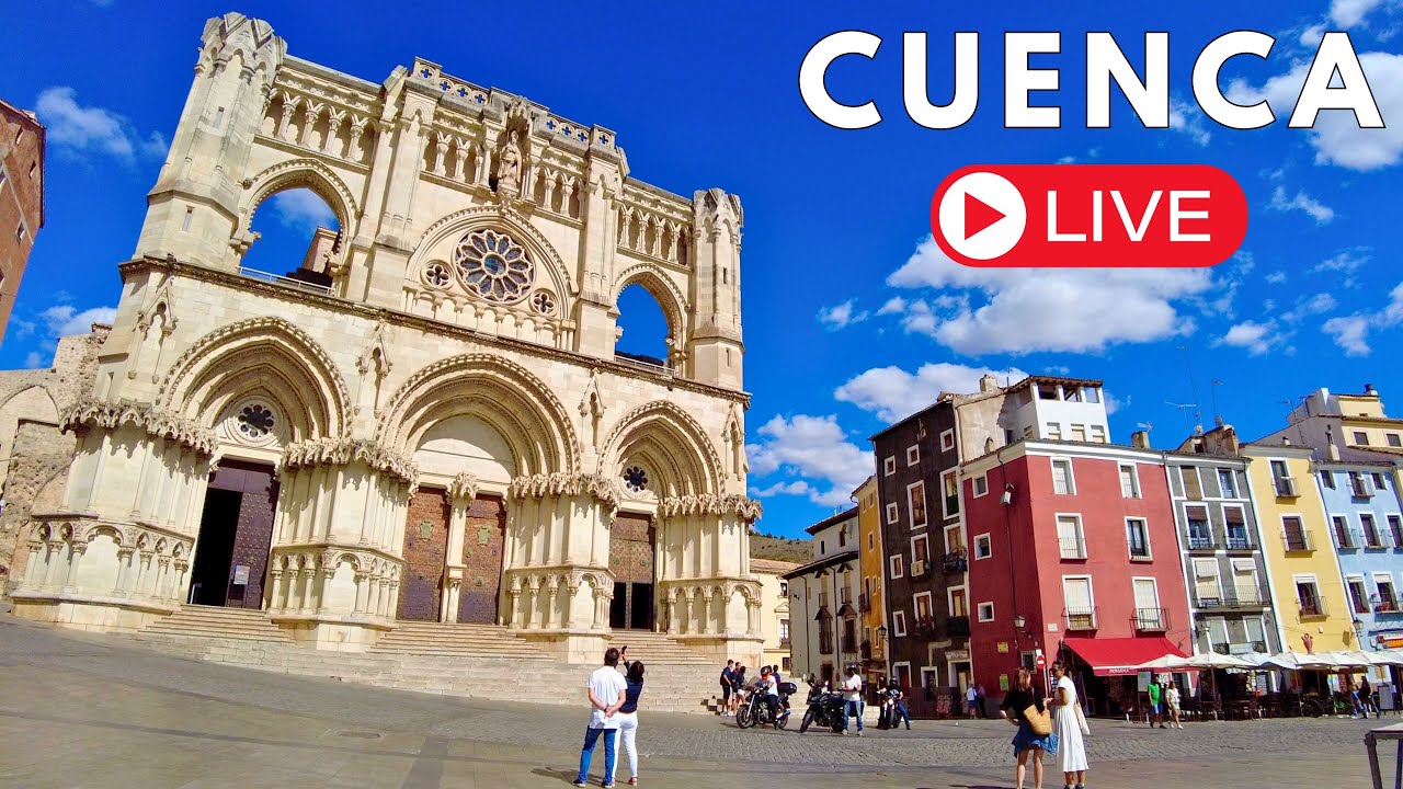 CUENCA Spain LIVE - Exploring Saturday Morning in Cuenca SPAIN