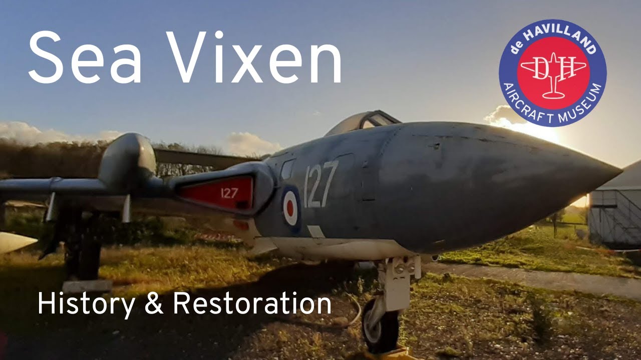 DH.110  Sea Vixen - meeting the restoration team at work