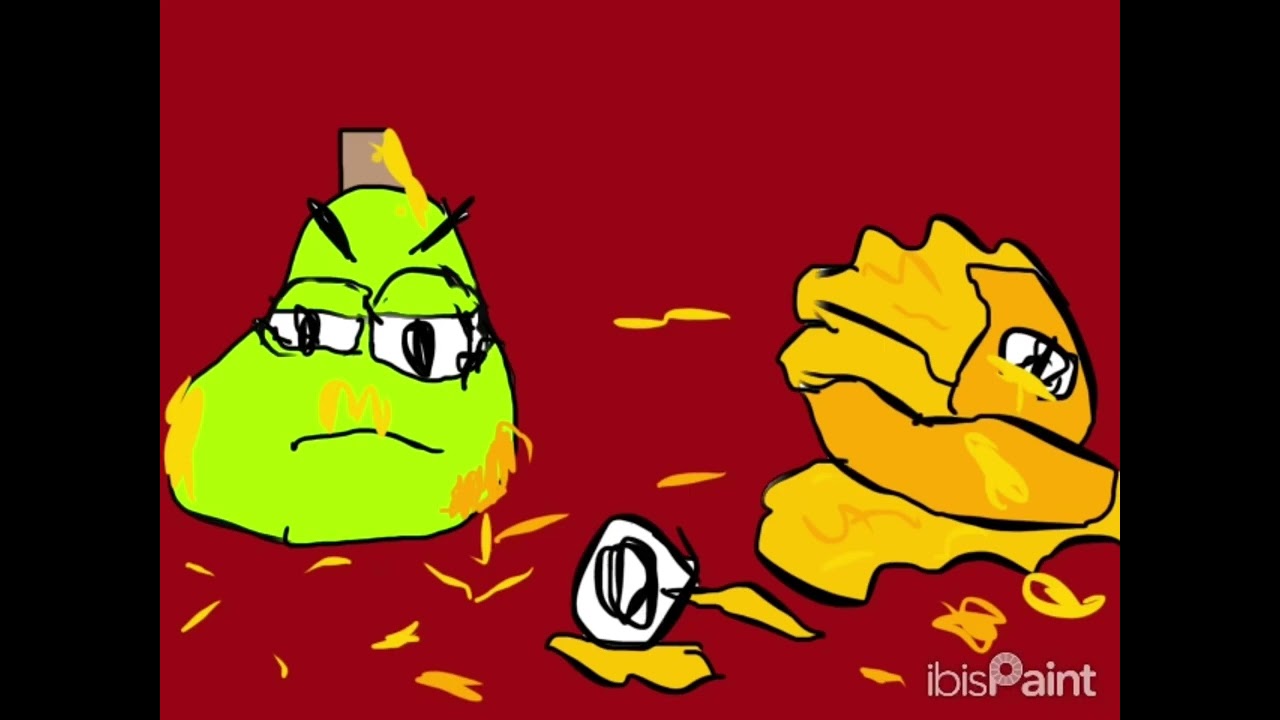 My first animation in ibis paint x video ( avoid pears snap scream ability)