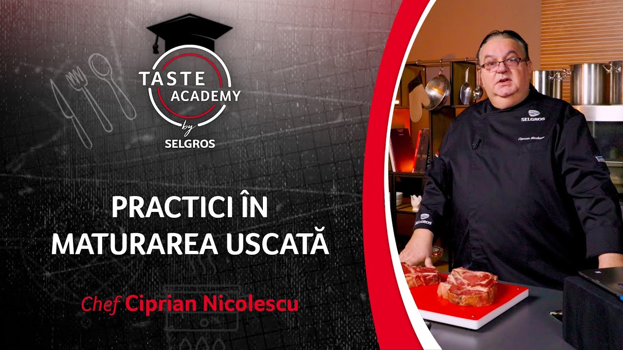 Taste Academy | Practici in Maturarea Uscata a Carnii de Vita
