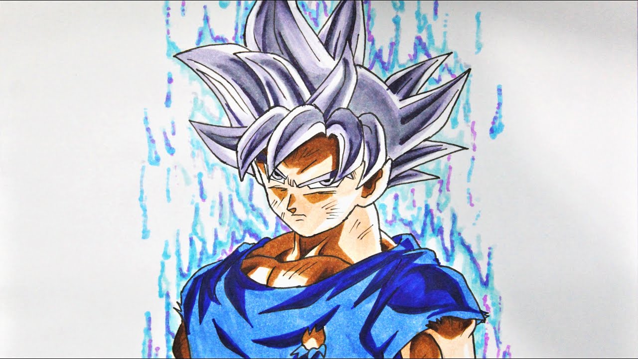 Drawing Goku Mastered Ultra Instinct | Dragon Ball Super