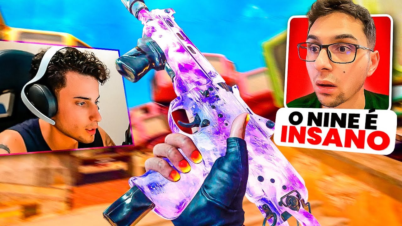 NGVIEIRA REAGINDO ao NINEXT JOGANDO o NOVO WARZONE
