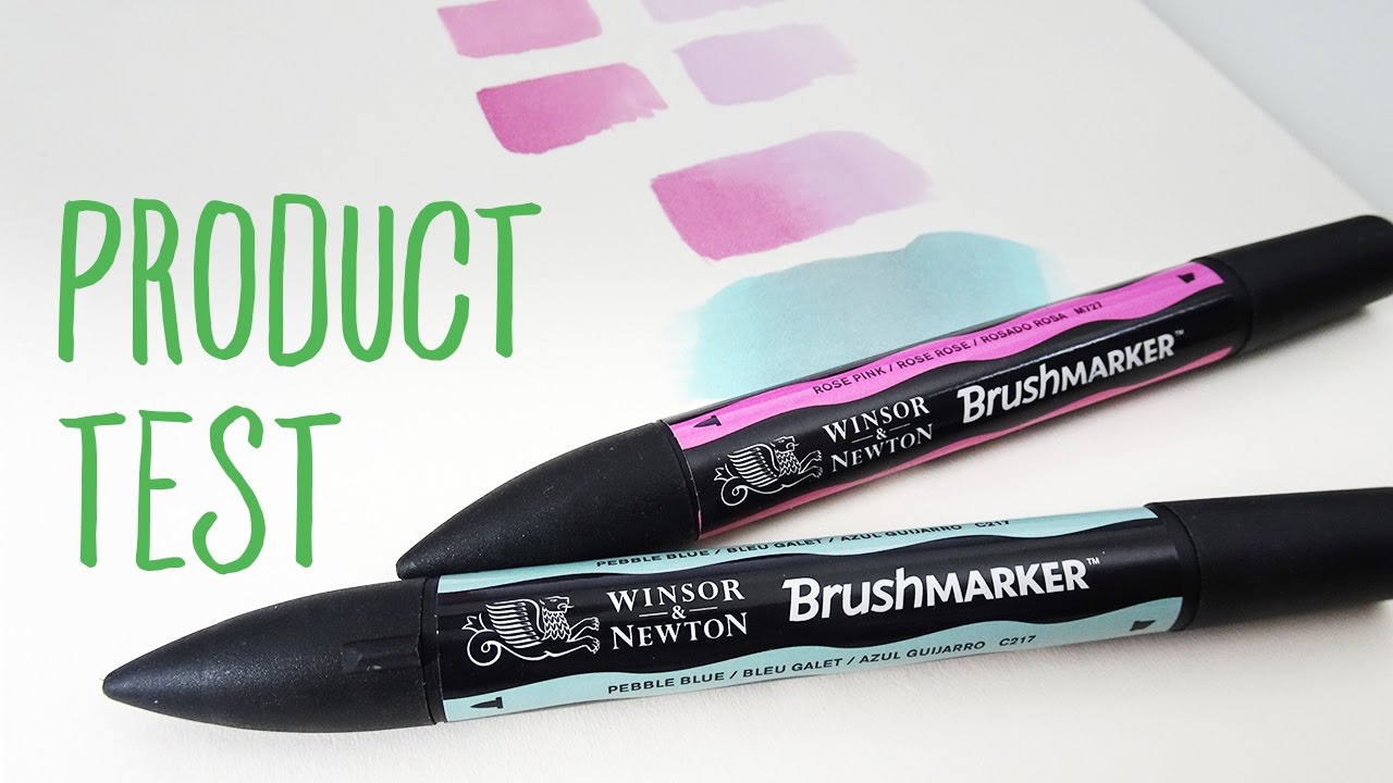 How Well Does it Blend? - BRUSHMARKER by Winsor & Newton Review