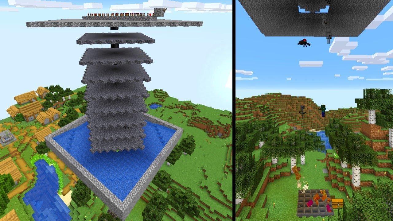IK HEB EEN GIGANTISCHE MOB FARM GEMAAKT IN MINECRAFT!!