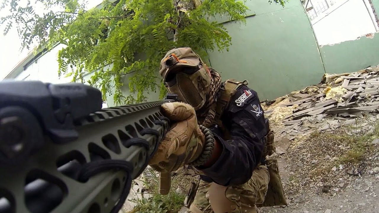 Airsoft Assault Gameplay Video - Krytac LVOA C