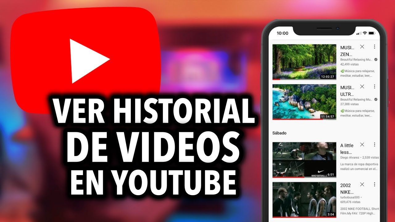 C&oacute;mo ver el Historial de VIDEOS VISTOS en YouTube