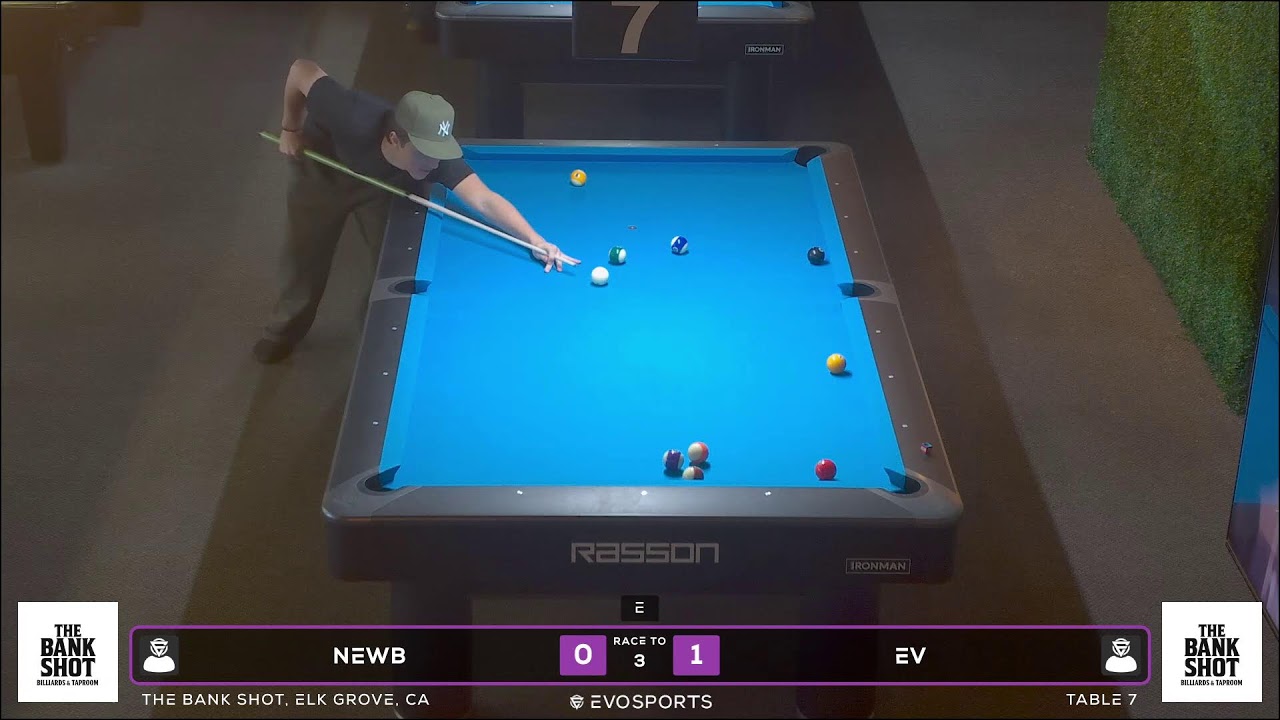 NEWB vs EV - THE BANK SHOT - TABLE 7 | EvoSports