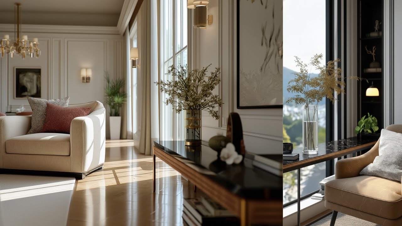 Unlock Luxury Interior Details: Warm Luxury Style with High-End Finishes