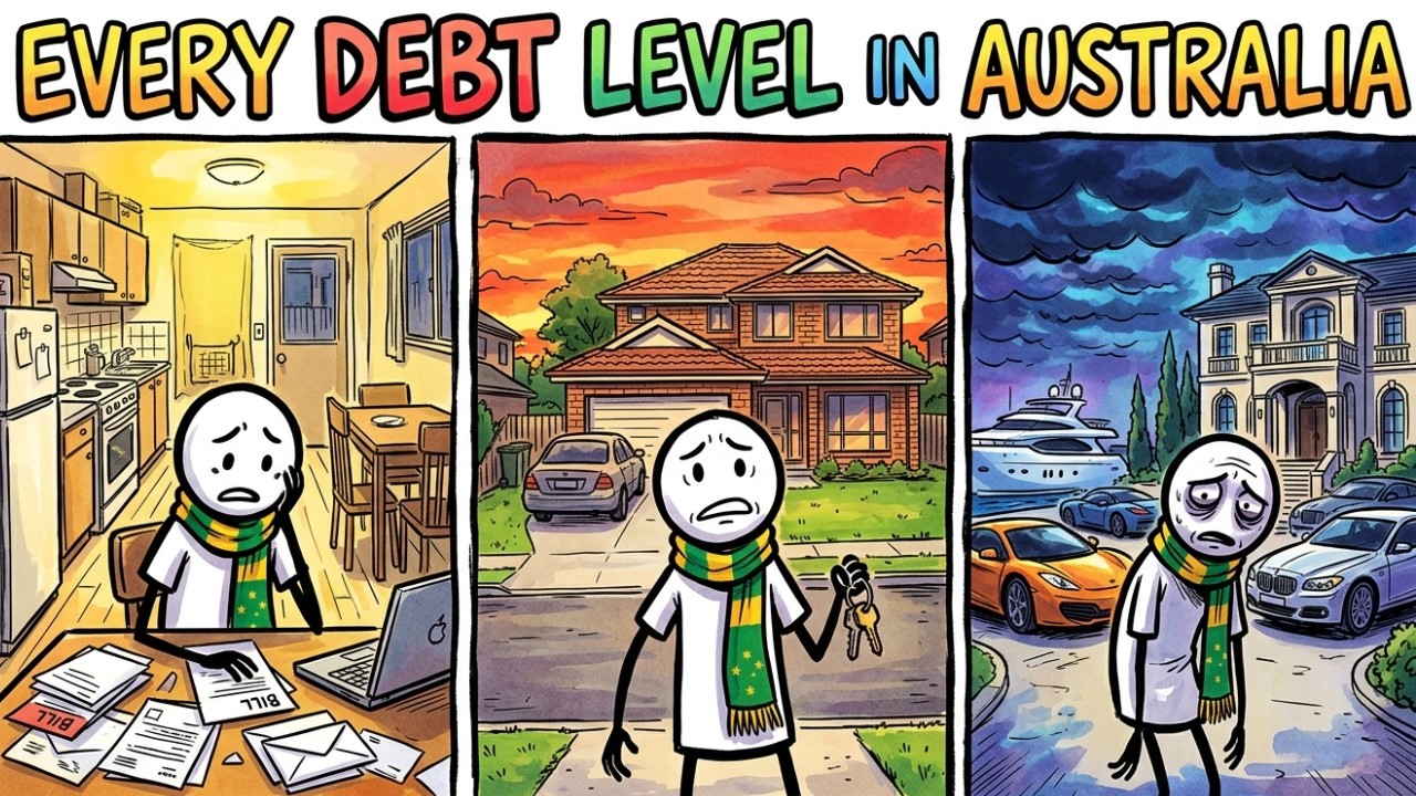 What's Life Like at Every Debt Level in Australia?