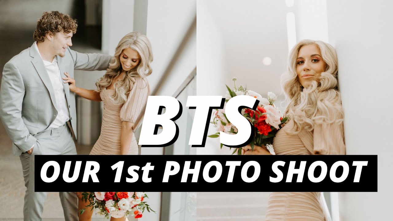 BEHIND THE SCENES PHOTO SHOOT | first time models?! Maddie Woods
