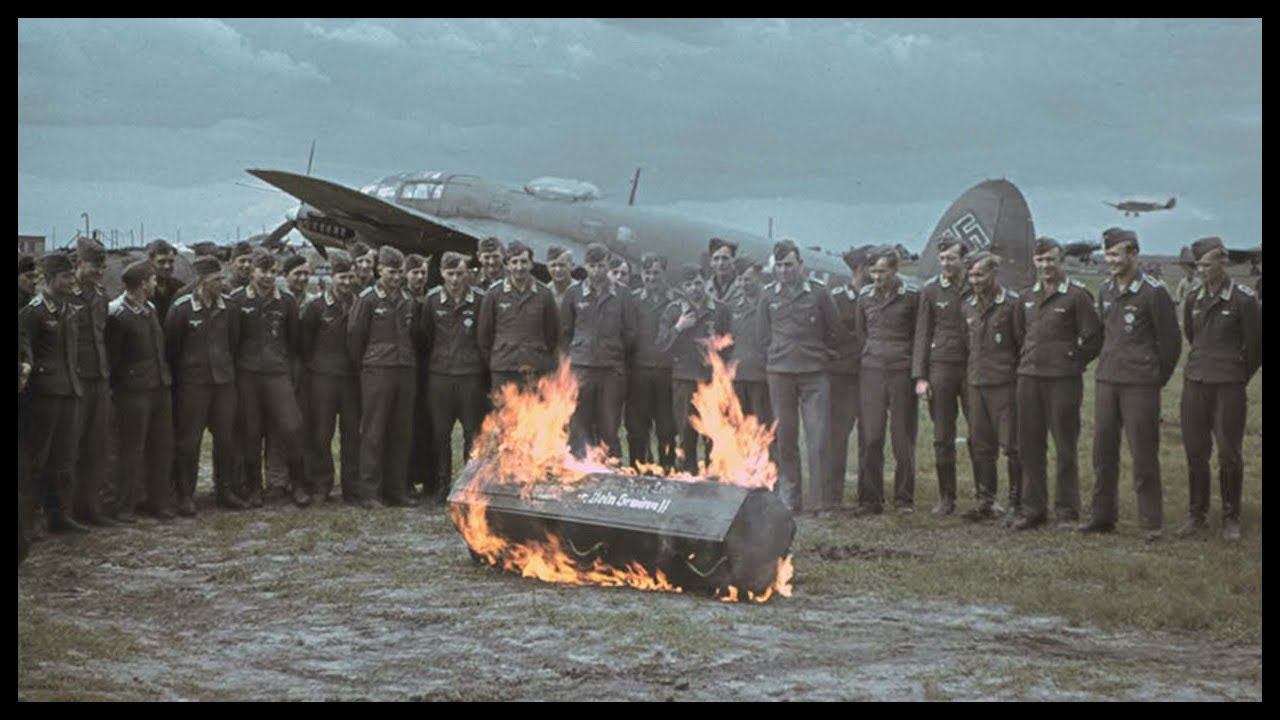 The German Occupation of Kharkov in color photographs, 1941
