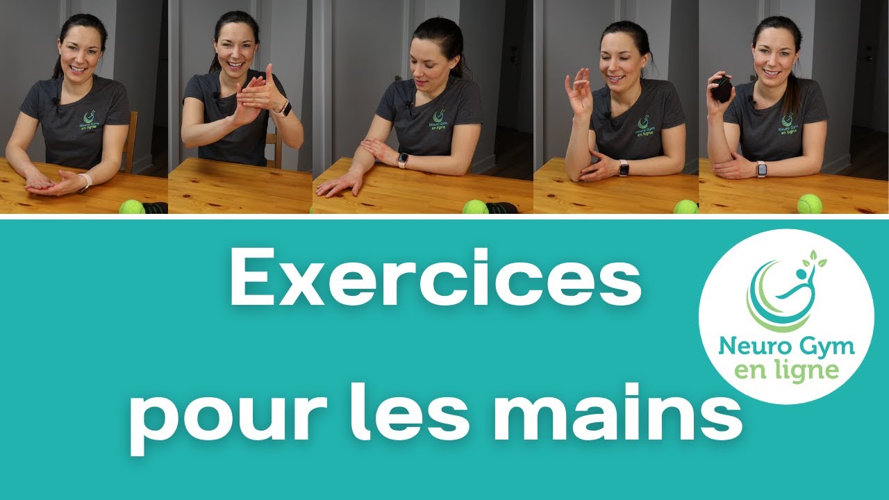 Exercices pour les doigts et la main │Adaptés pour les gens ayant de la spasticité post-AVC, SEP