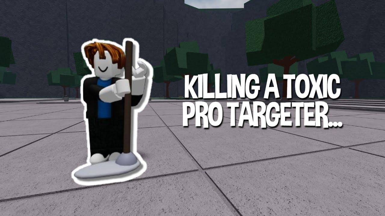 DESTROYING THE MOST TOXIC PRO TARGETER in The Strongest Battlegrounds... 💀