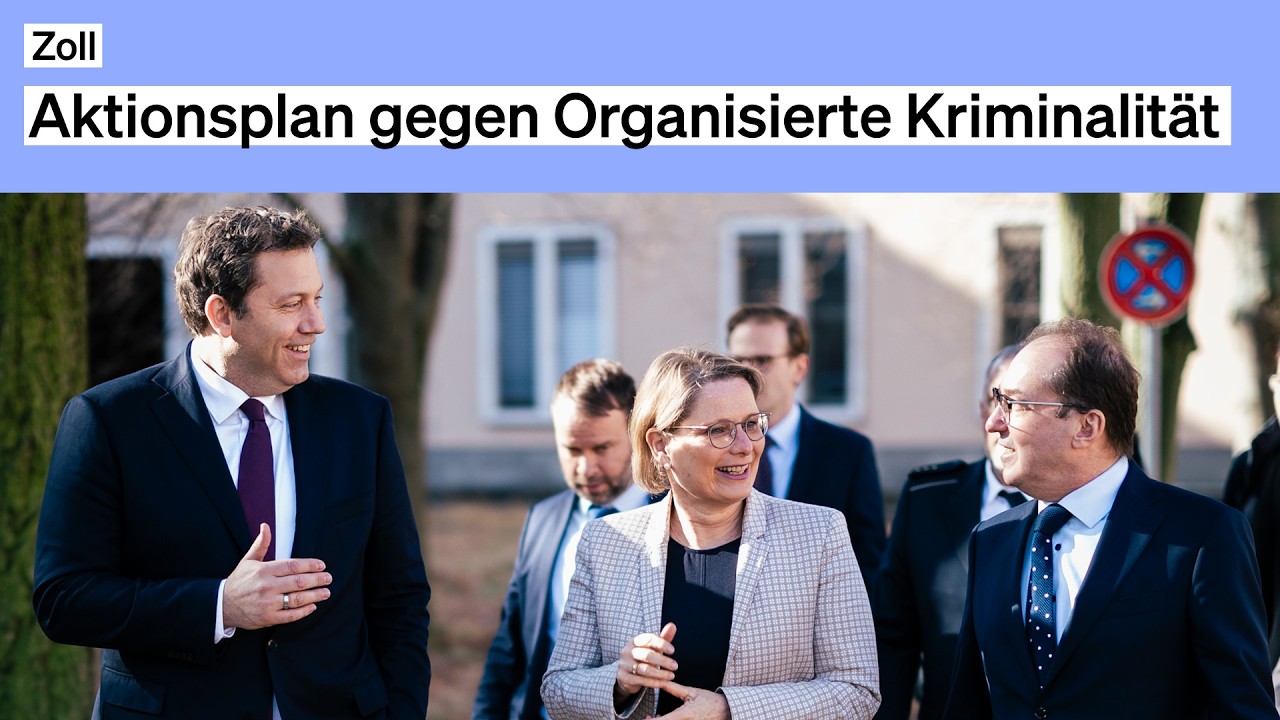 Aktionsplan gegen Organisierte Kriminalität – Pressekonferenz