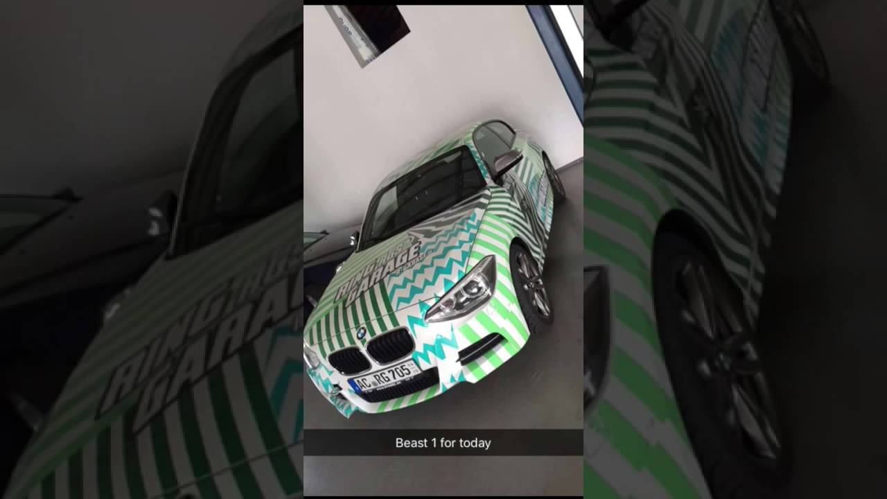 CRIZVIDZ -  Hooning with m4 @ nurburgring - Snapchatstory