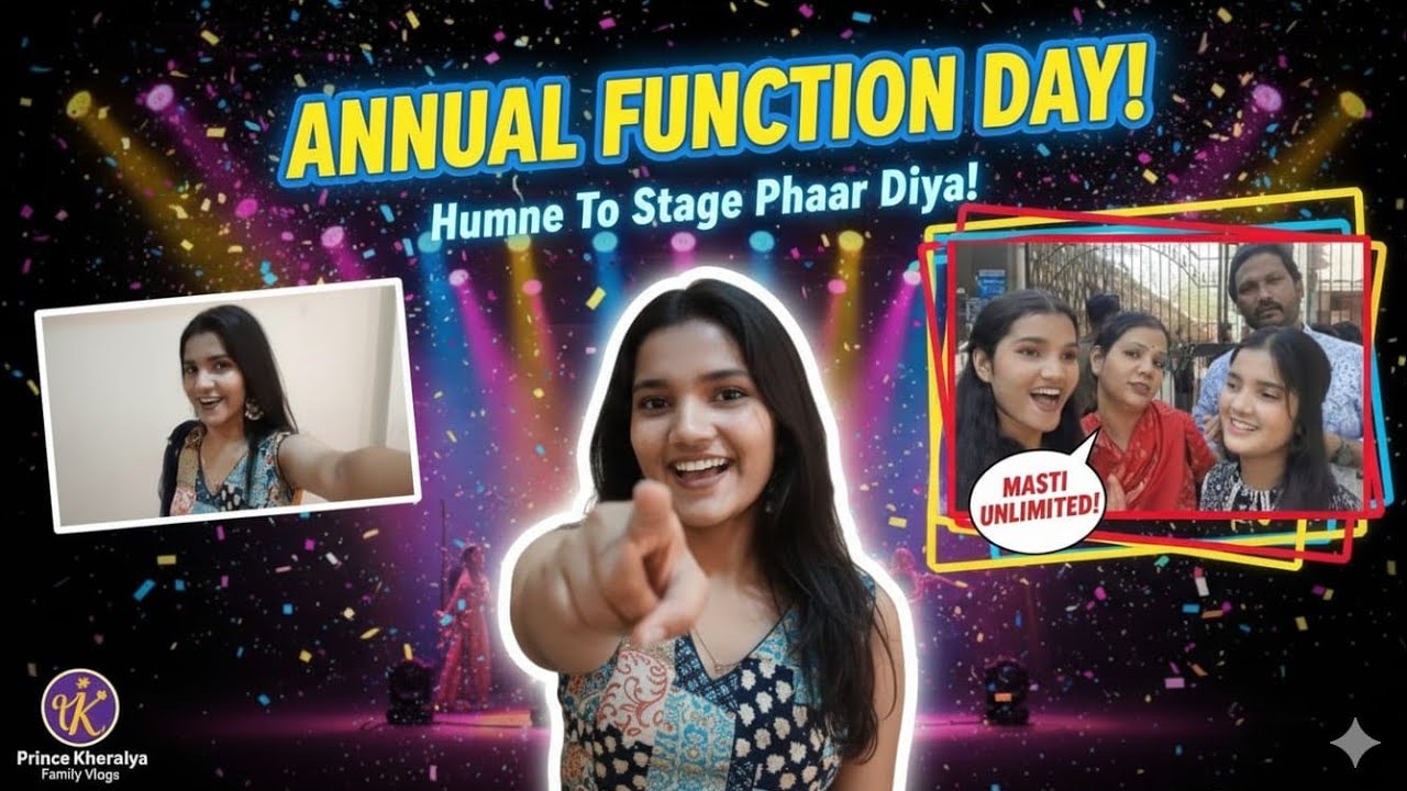  Last Annual Function Day! 🎭✨