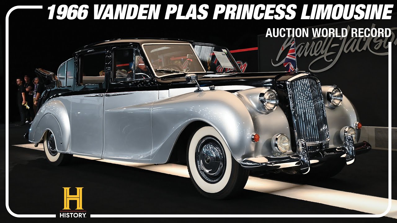 AUCTION WORLD RECORD - 1966 Vanden Plas Queen Elizabeth Limousine - Hoovies Garage - BARRETT-JACKSON