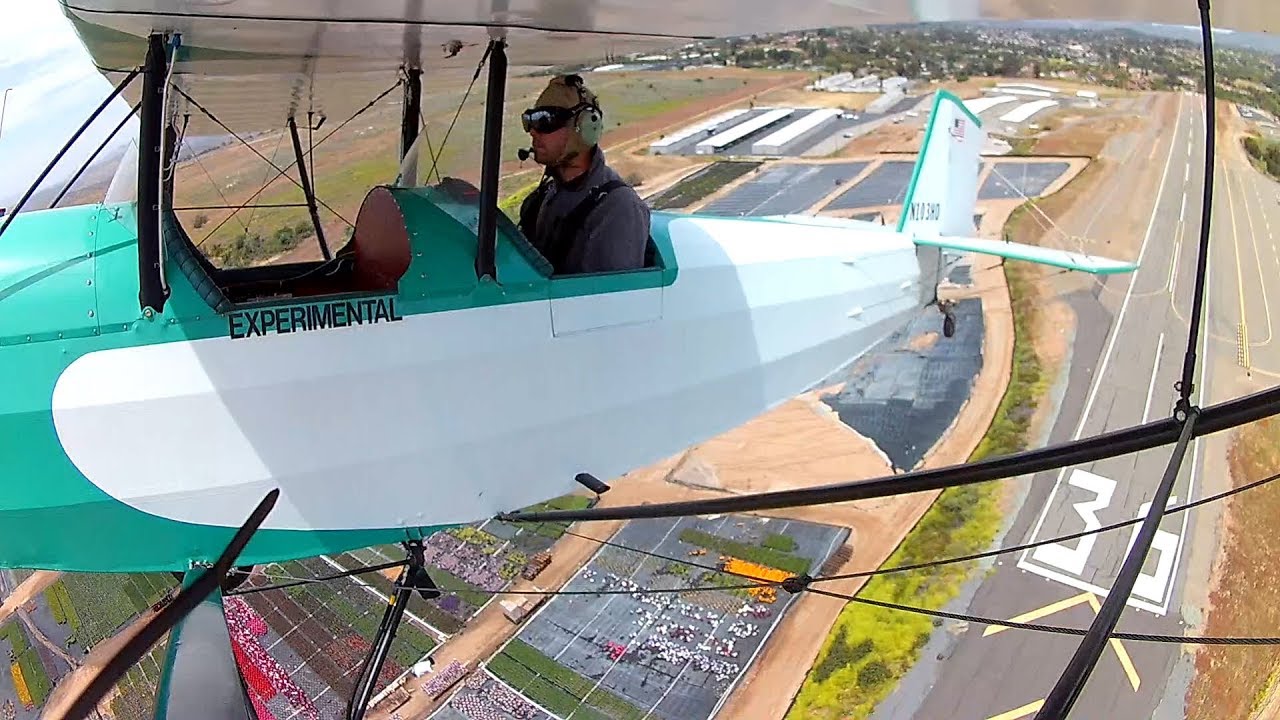 Aircamper Test Flight #5: Crappy Landings and Bee Attack!
