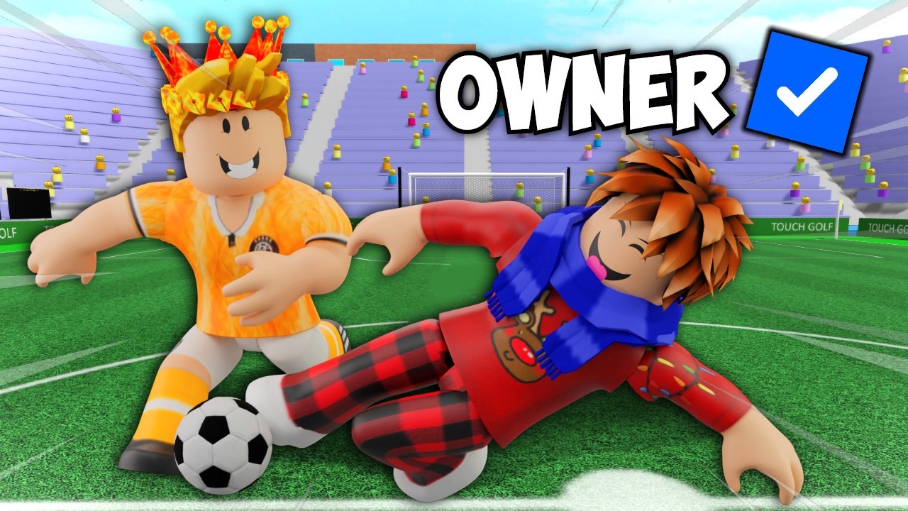 I 1v1'd The OWNER of Touch Football! (Roblox)