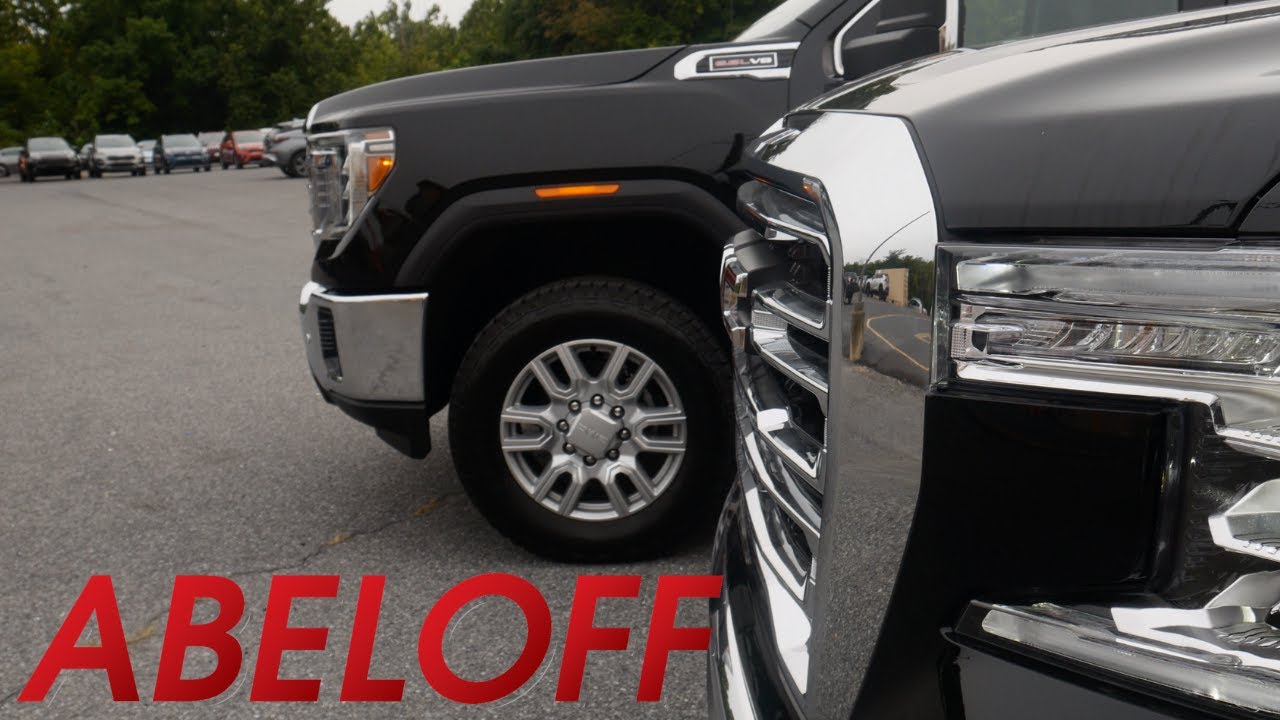 Abeloff Comparisons | 2020 GMC Sierra 1500 SLT vs 2020 GMC Sierra 2500 SLT
