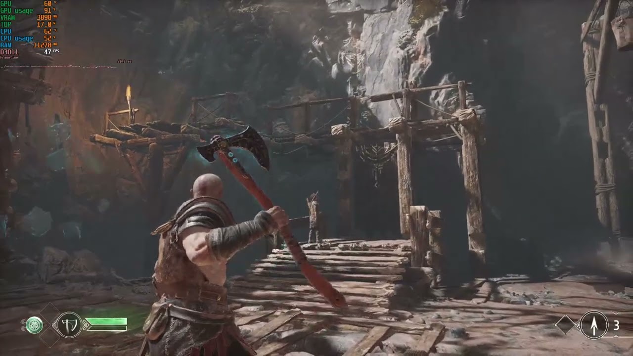 God of War | 1080p 17w | ROG Ally Z1 Extreme