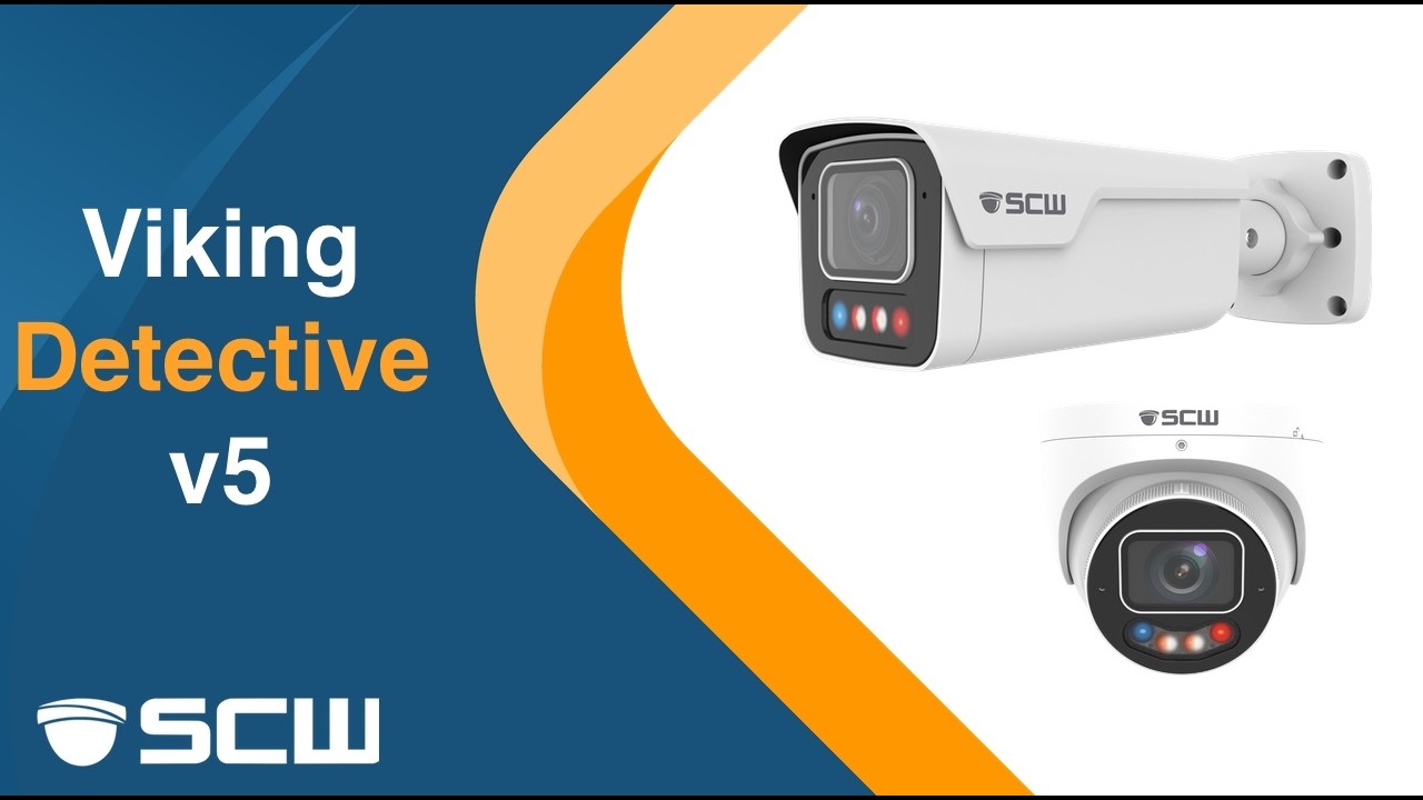 Viking & Detective 8.0 v5 AI Cameras - 4K, AI Detection, Color Night Vision & Active Deterrence