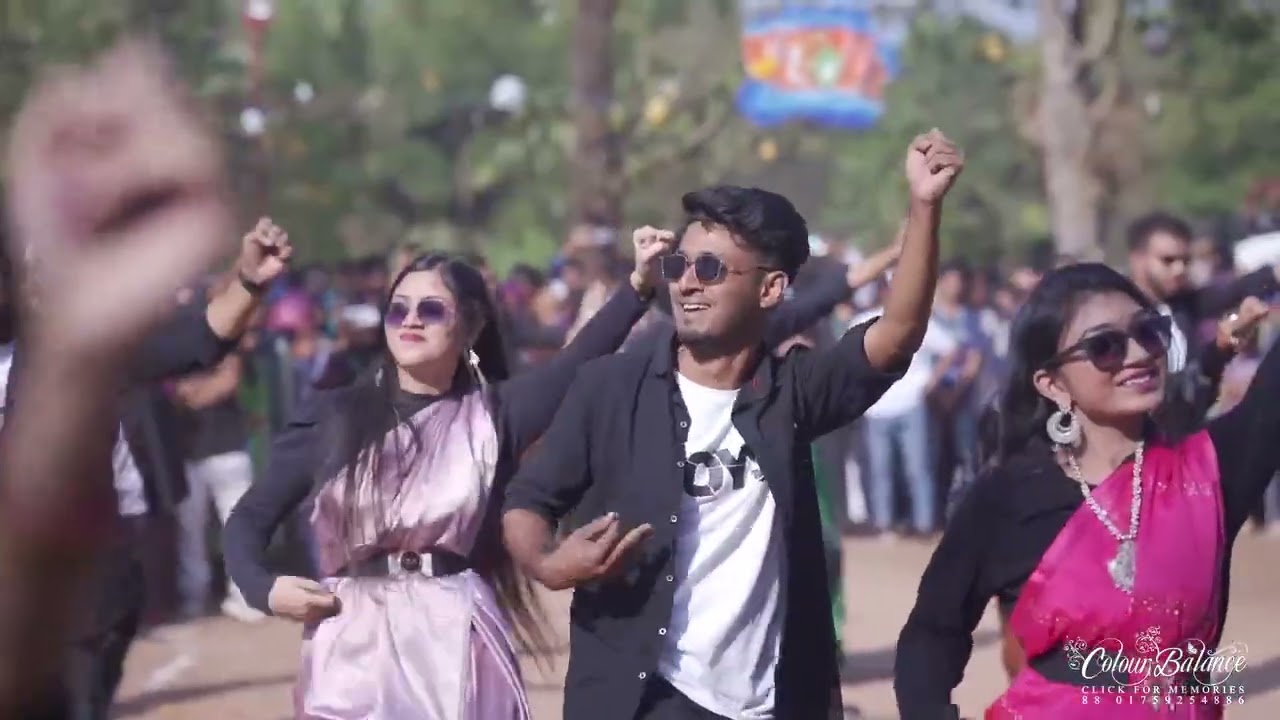FLASH MOB, BBA DEPARTMENT, BGC TRUST UNIVERSITY BANGLADESH, 2024