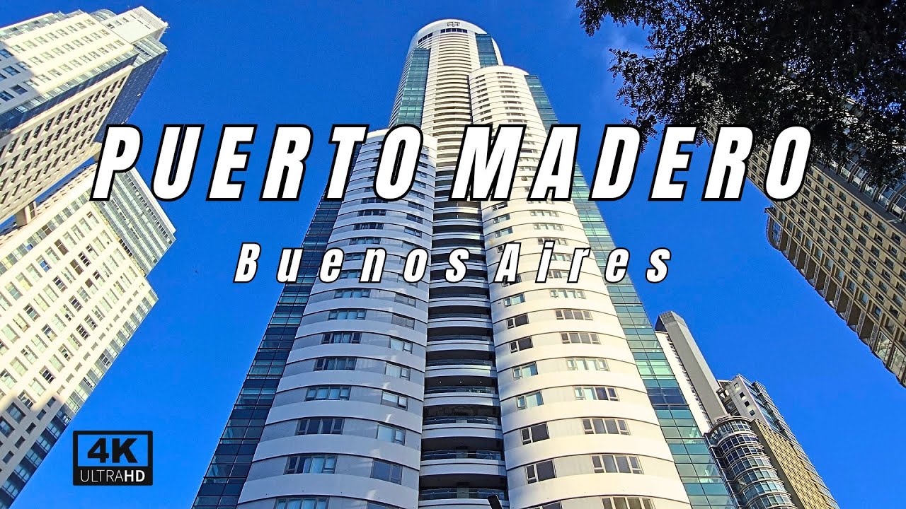 🏙️ Mira cómo ES EL BARRIO DE LOS MILLONARIOS PUERTO MADERO en 2025