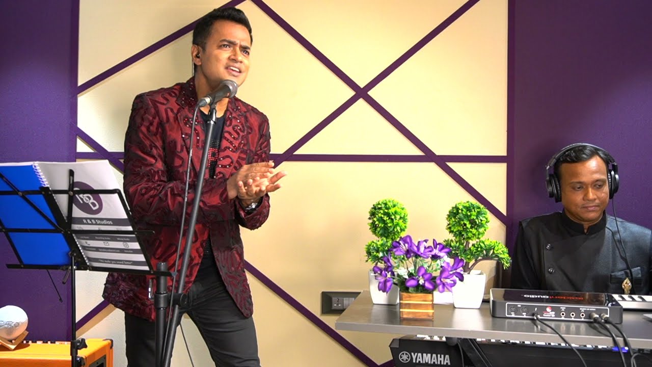 Neele Neele Ambar Par | Debojit Saha #VirtualLiveShow For #TimesOfIndia with Somen Kutty Sarkar