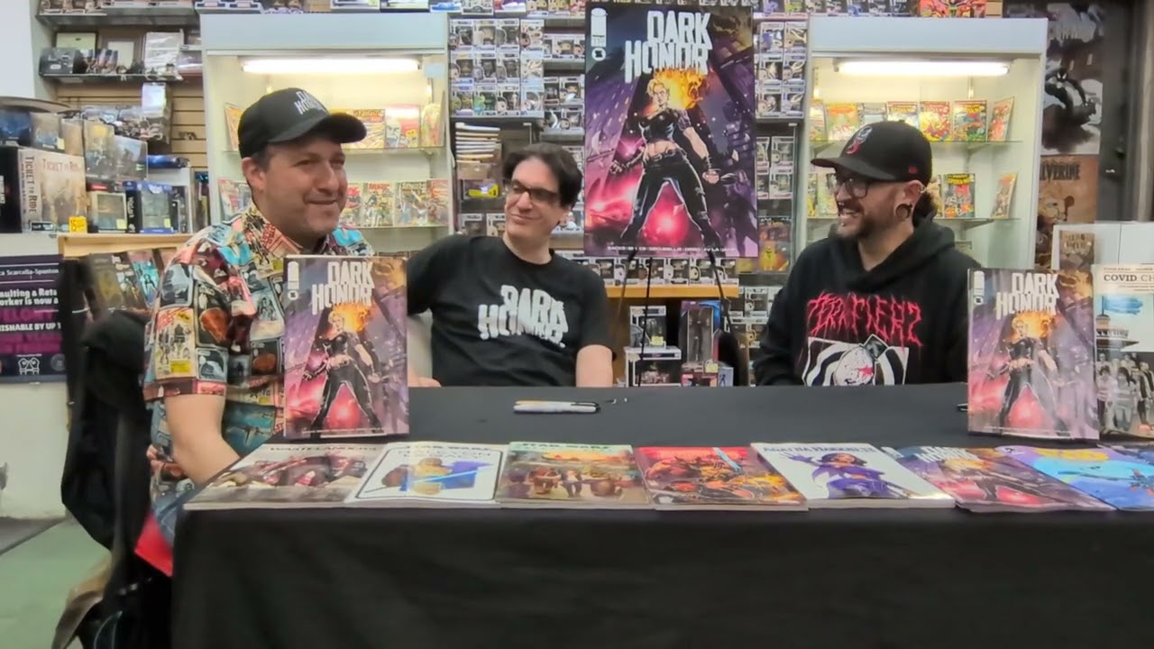 Image Comics The Dark Honor interview 5/28/2025