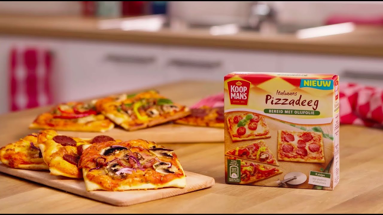 Pizza&rsquo;s van Italiaans pizzadeeg