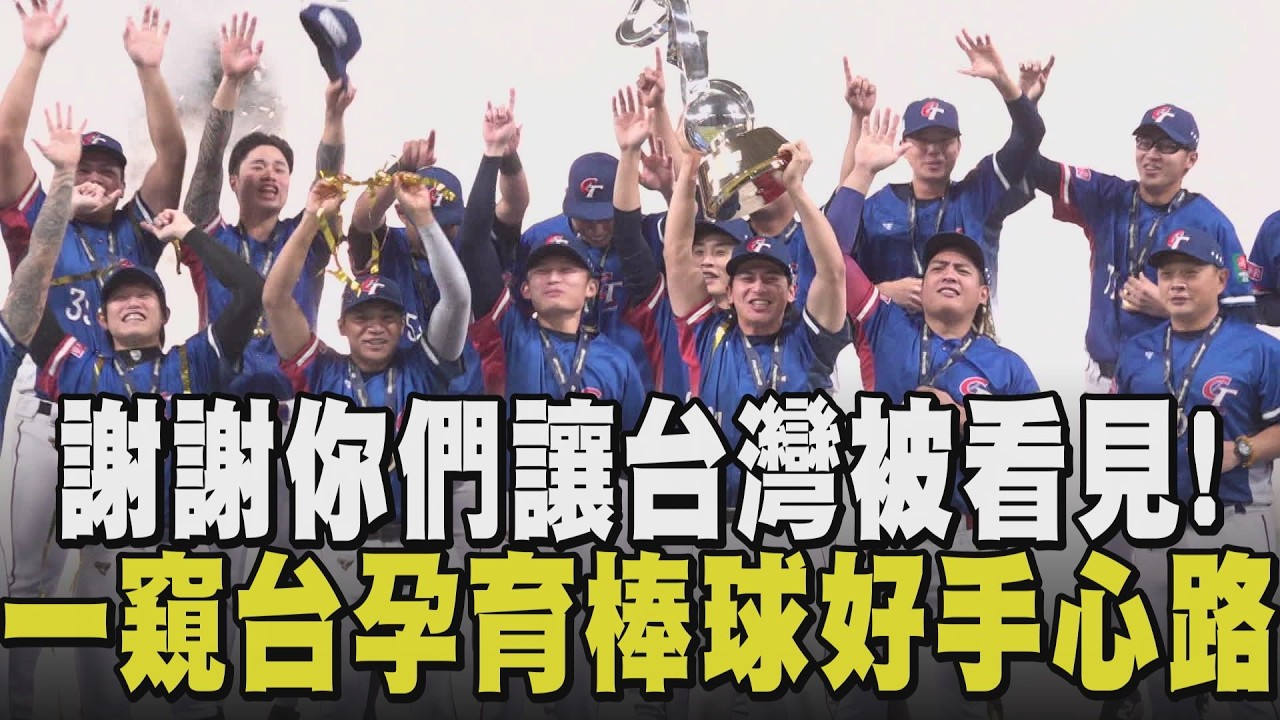 你們是永遠的台灣英雄！WBC中華隊締造無數經典場面 球員薪資上揚+巨蛋逐漸場地完備 台灣成培育野球好手搖籃 續寫歷史新頁｜【話題懶人包】｜TVBS新聞@TVBSNEWS02