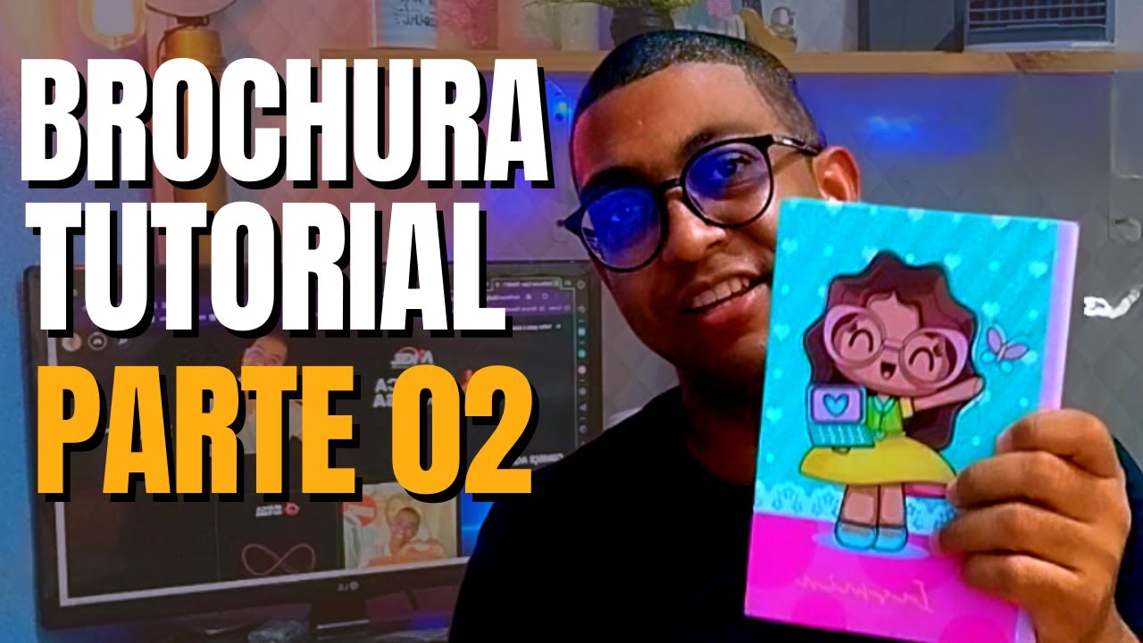 AULA PRÁTICA I COMO FAZER CADERNO BROCHURA NA PRÁTICA I PASSO A PASSO TUTORIAL