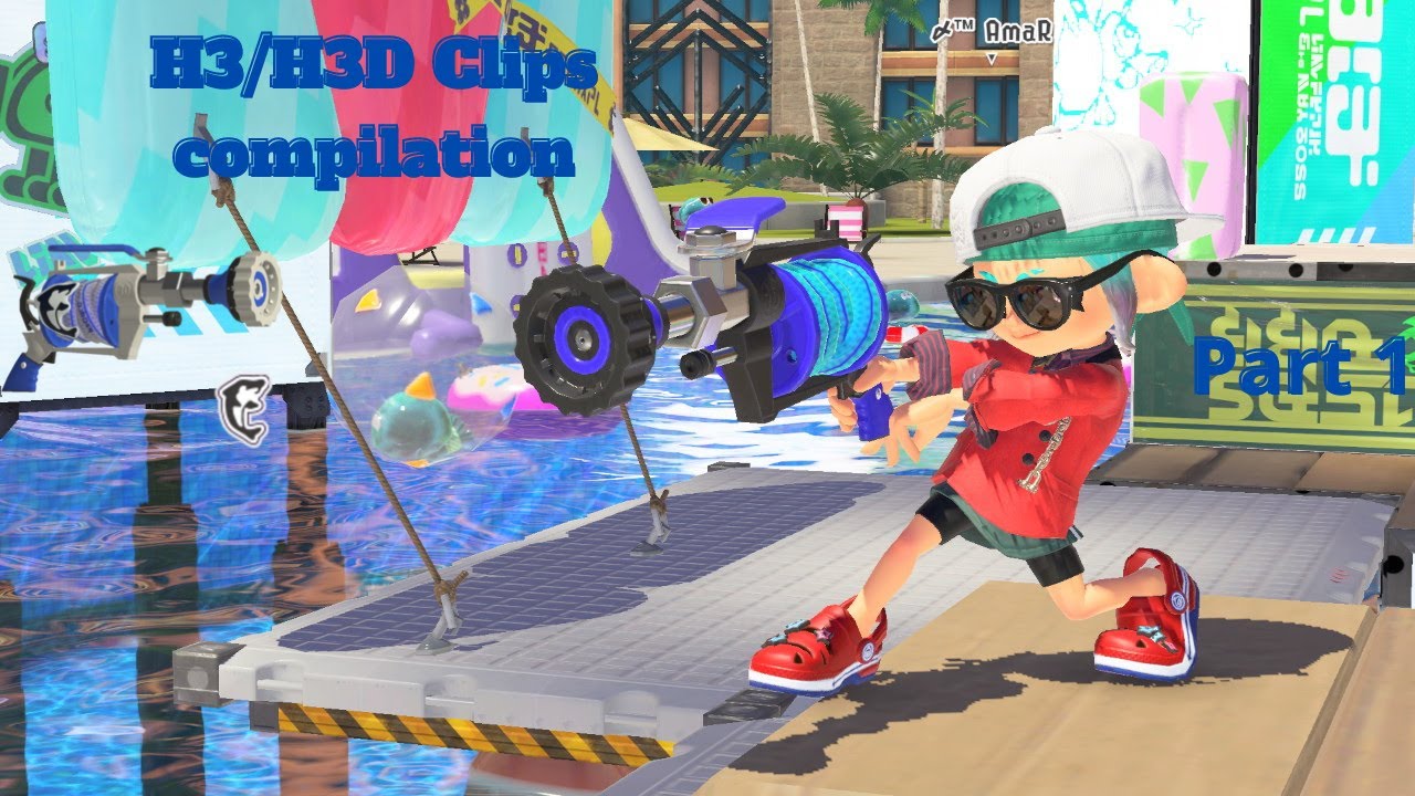 Splatoon 3: H3/H3D Clips Compilation Part 1