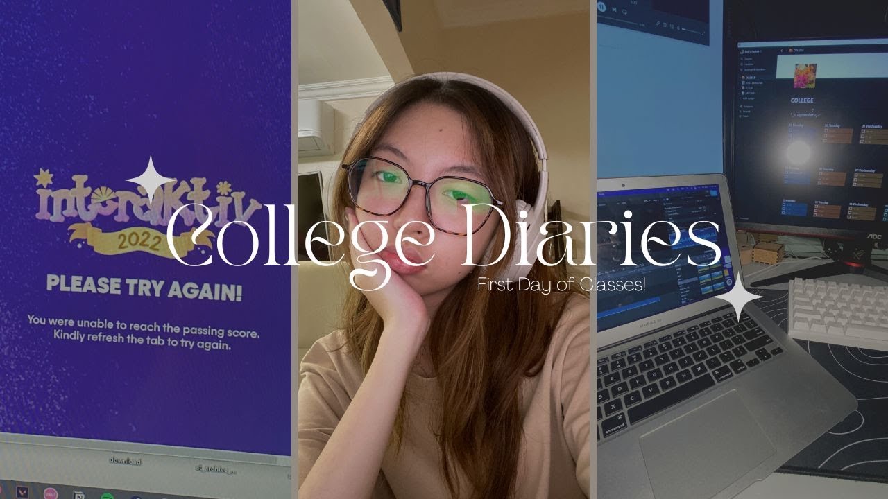 COLLEGE DIARIES (EP.2): first day of classes  𓏲 𓂅