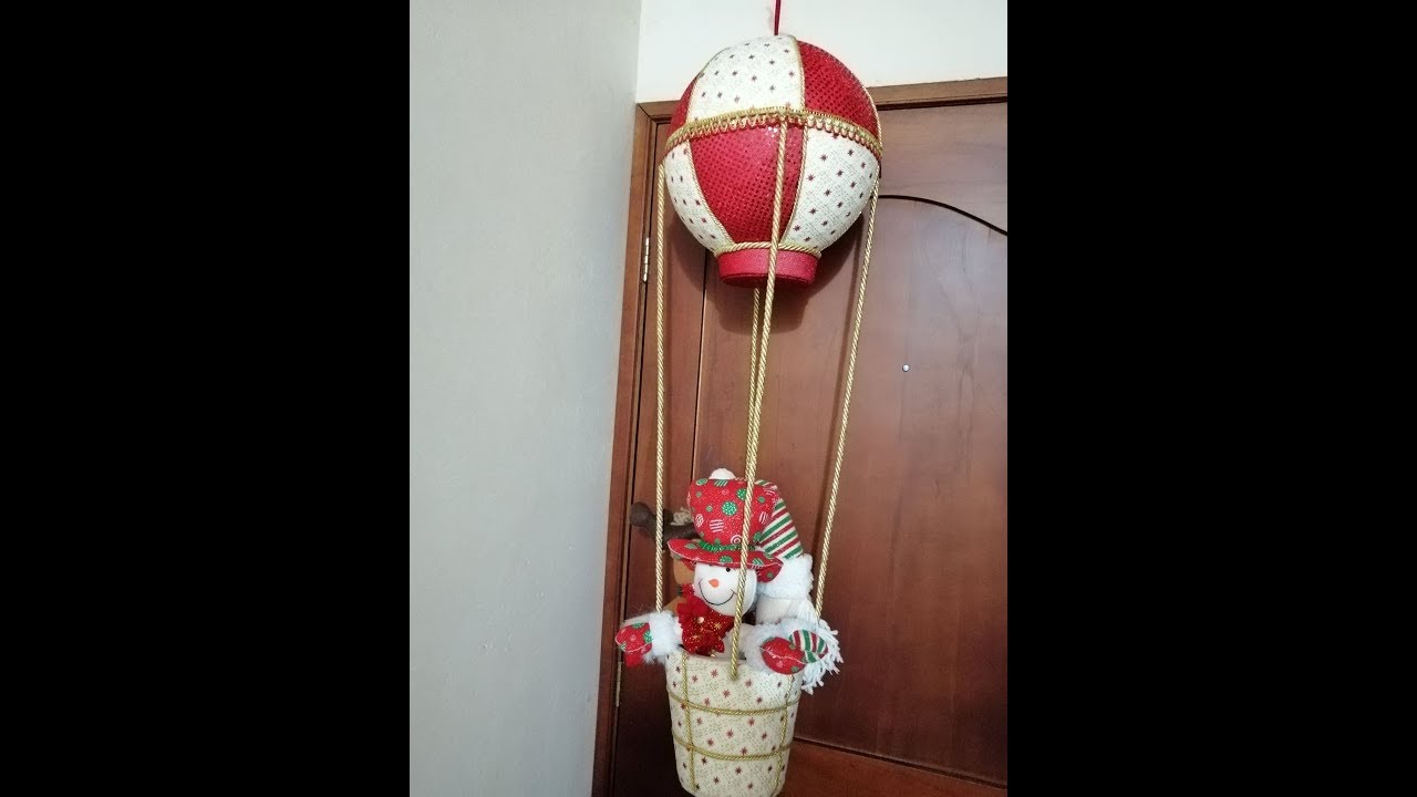 GLOBO NAVIDEÑO CON LUCES