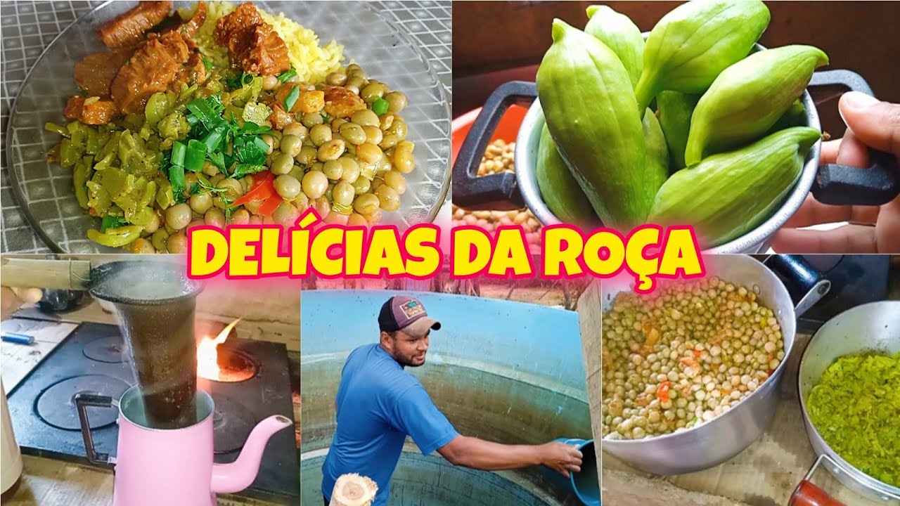 NÃO ME ENVERGONHO DA CASA QUE TENHO🏠 almoço caipira - Andu com torresmo/ LIMPEZA NA CAIXA D'ÁGUA