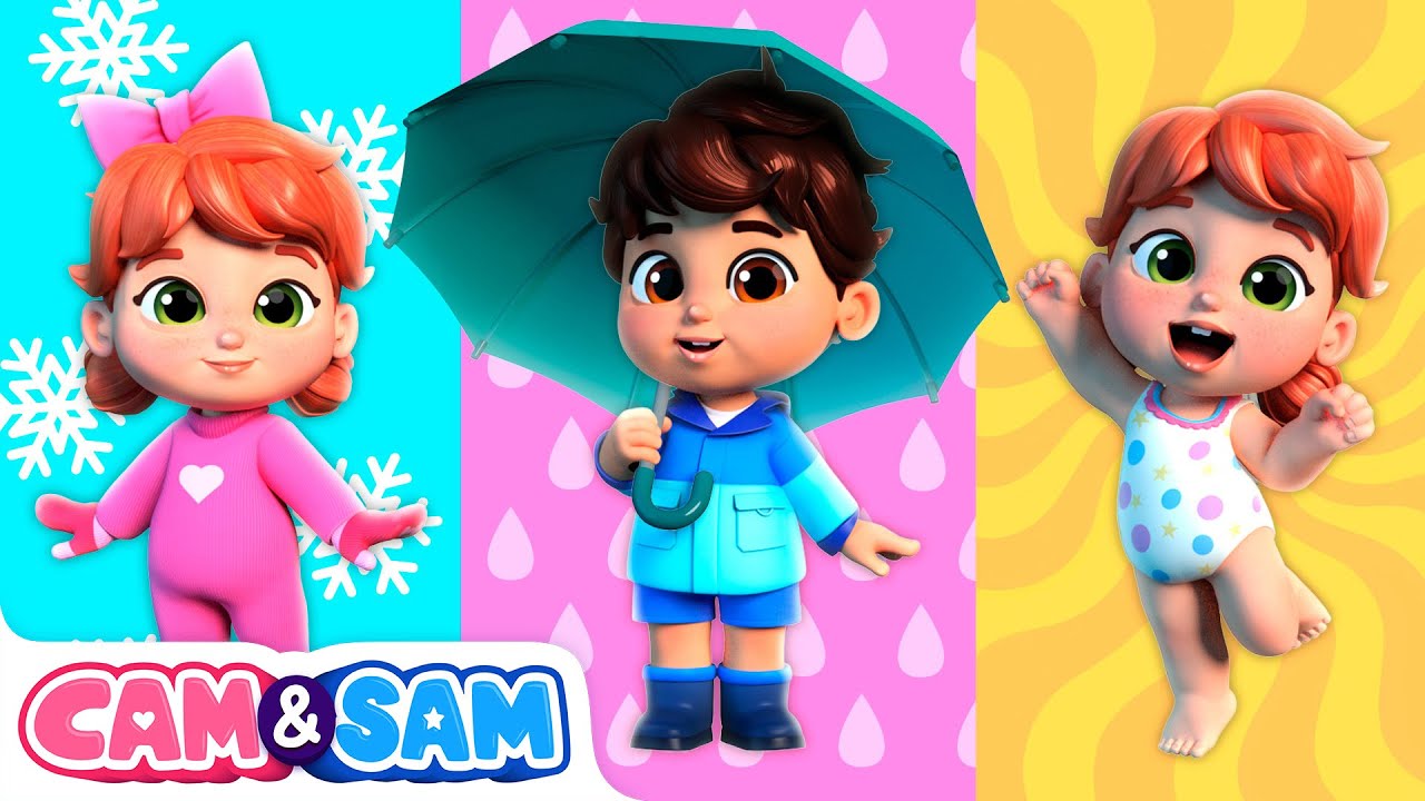 This is The Way | Get Dressed by Weather | Nursery Rhymes & Kids Songs | Cam & Sam