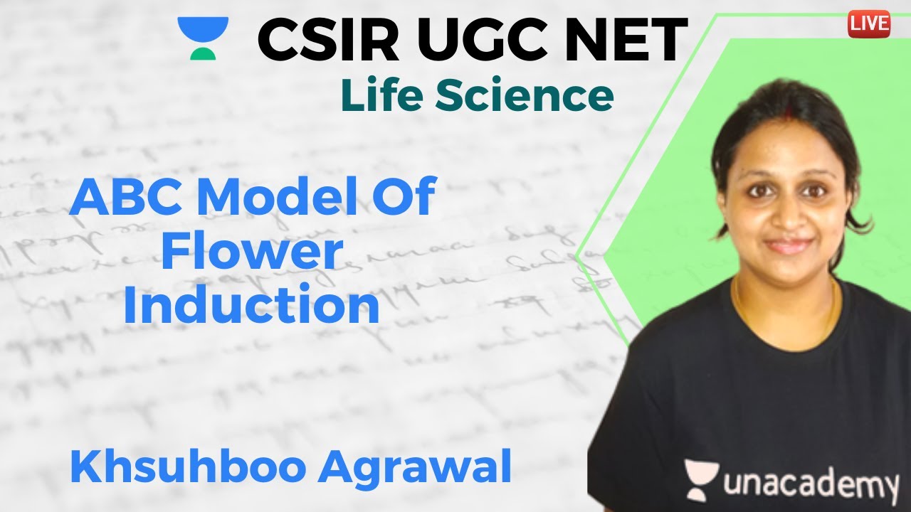 ABC Model of Flower Induction | Life Science | Unacademy Live- CSIR UGC NET |  Khushboo Agrawal
