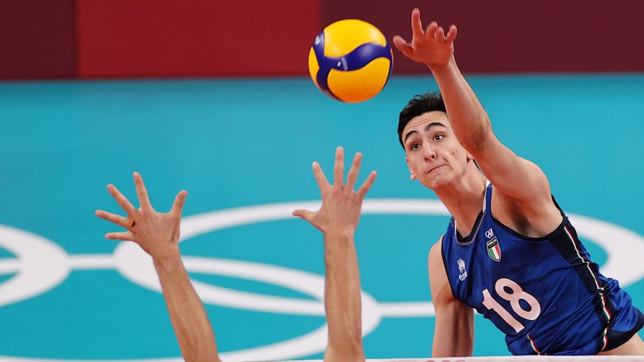Left Handed Volleyball Monster - Alessandro Michieletto
