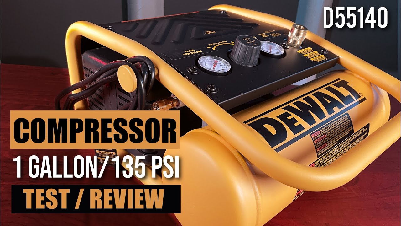 DeWalt Air Compressor Review D55140 | Cruiseman's Reviews | CruisemansGarage.com